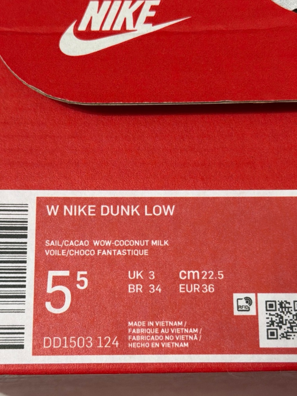 Nike Dunk low women size 5.5 NWB - Picture 8 of 8